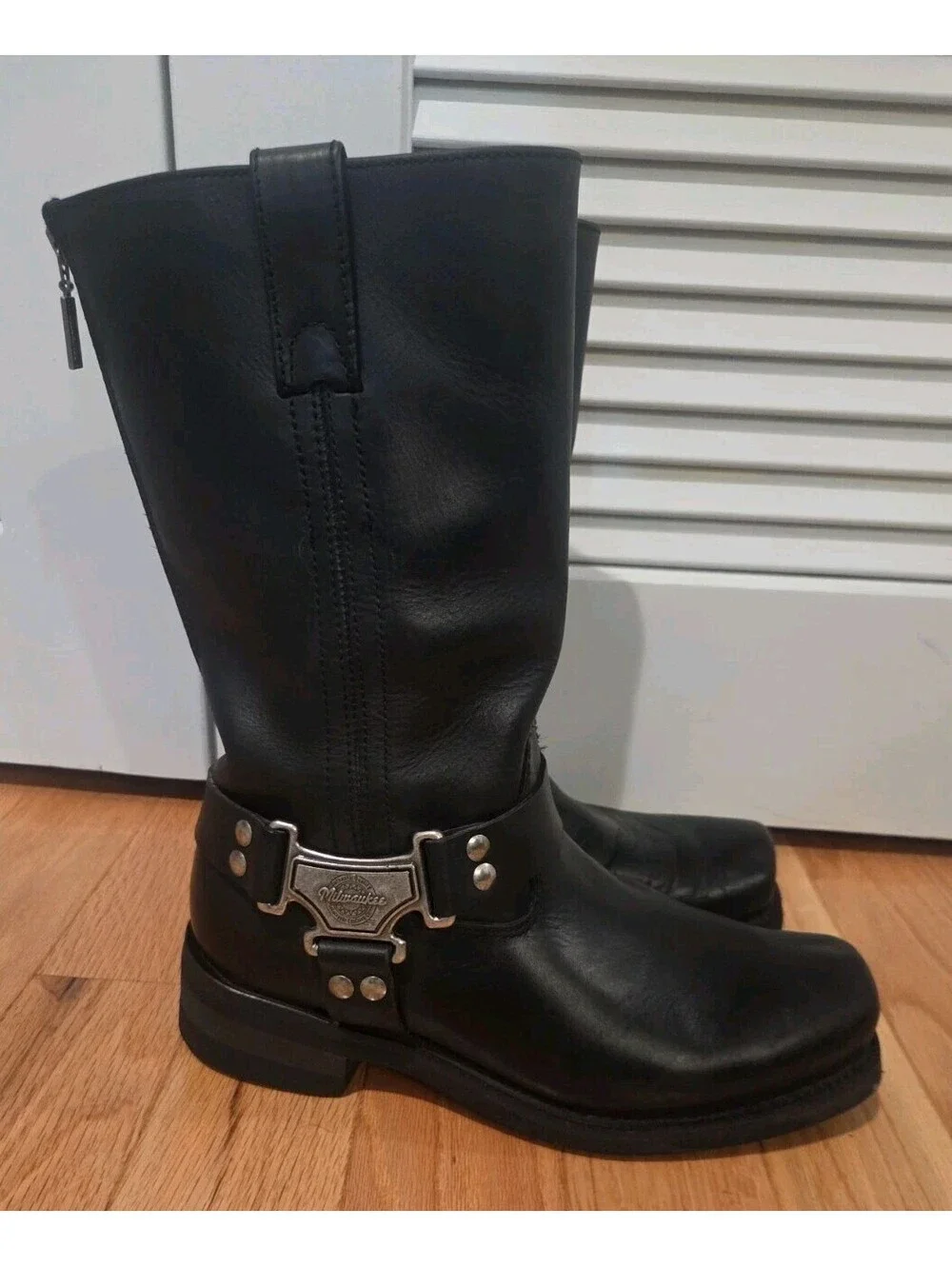 Milwaukee Men's Leather Harness Boots Size 10EEE